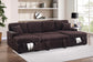 F8583 Coffee 3-Piece Convertible Sectional — view 2