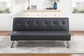 F8586 Black Adjustable Sofa