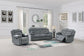 Dark Gray F8796 sofa and F8795 loveseat authentic Poundex image 4