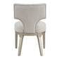 Kasa - Side Chair (Set of 2) - Linen & Champagne