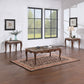 Nayla - End Table - Natural Marble Top & Cherry
