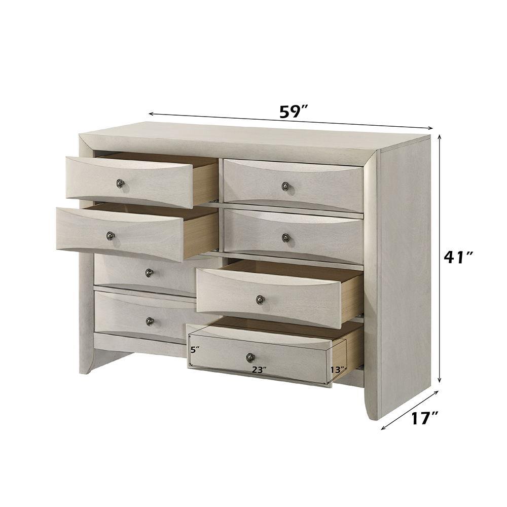 Ramondi - Dresser - Antique White