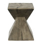 Zahi - Accent Table - Weathered Oak