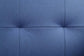 Nafisa - Adjustable Sofa & Ottoman - Blue Fabric