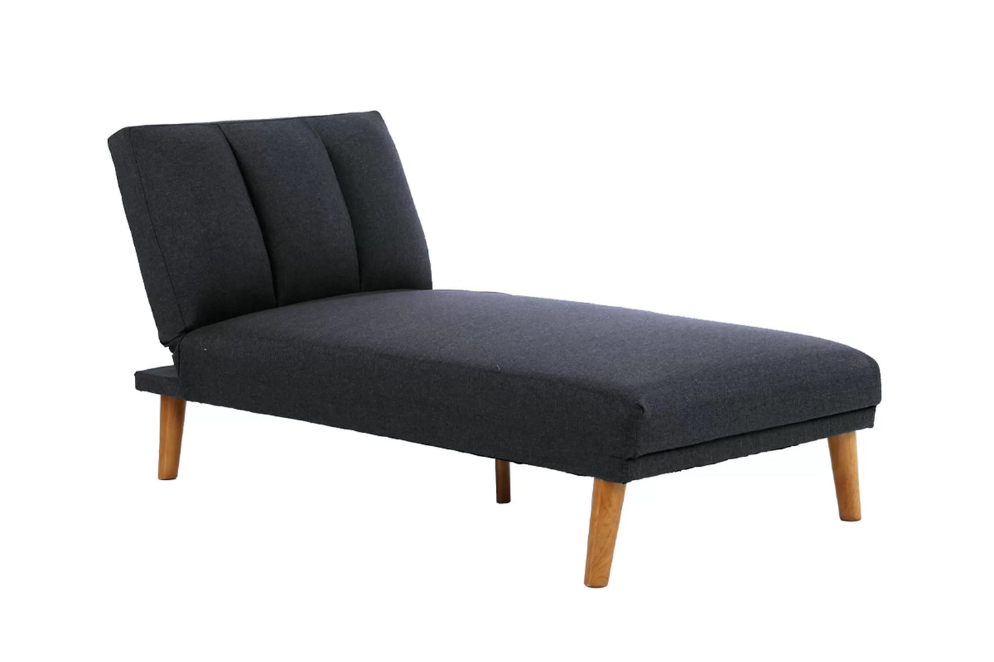 Black Adjustable Chaise