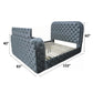 Kana - Bed With LED, Fireplace & TV Stand