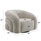 Irma - Chair With Swivel - Gray Boucle