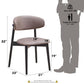 Lanae - Side Chair (Set of 2) - Coffee Polish Microfiber & Black