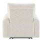 Lalisa - Power Motion Recliner With USB Port - Cream Chenille