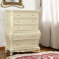 Chantelle - Chest - Pearl White Finish
