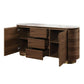 Willene - Server With Ceramic Top - Ceramic Top & Walnut