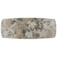 Malika - Ceramic Top Dining Table - Gray & Copper Cross Brushed