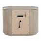 Leanna - Nightstand With USB Port - Light Oak