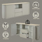 Ingram - Server - Ceramic Top & Light Gray