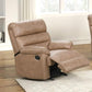 Albert Manual Rocker Recliner Chair - Brown