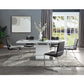 Zlatan - Side Chair (Set of 2) - Gray Velvet & Chrome