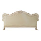 Dresden - Sofa With 4 Pillows - Synthetic Leather & Bone White
