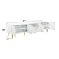 Gaines - TV Stand - White High Gloss