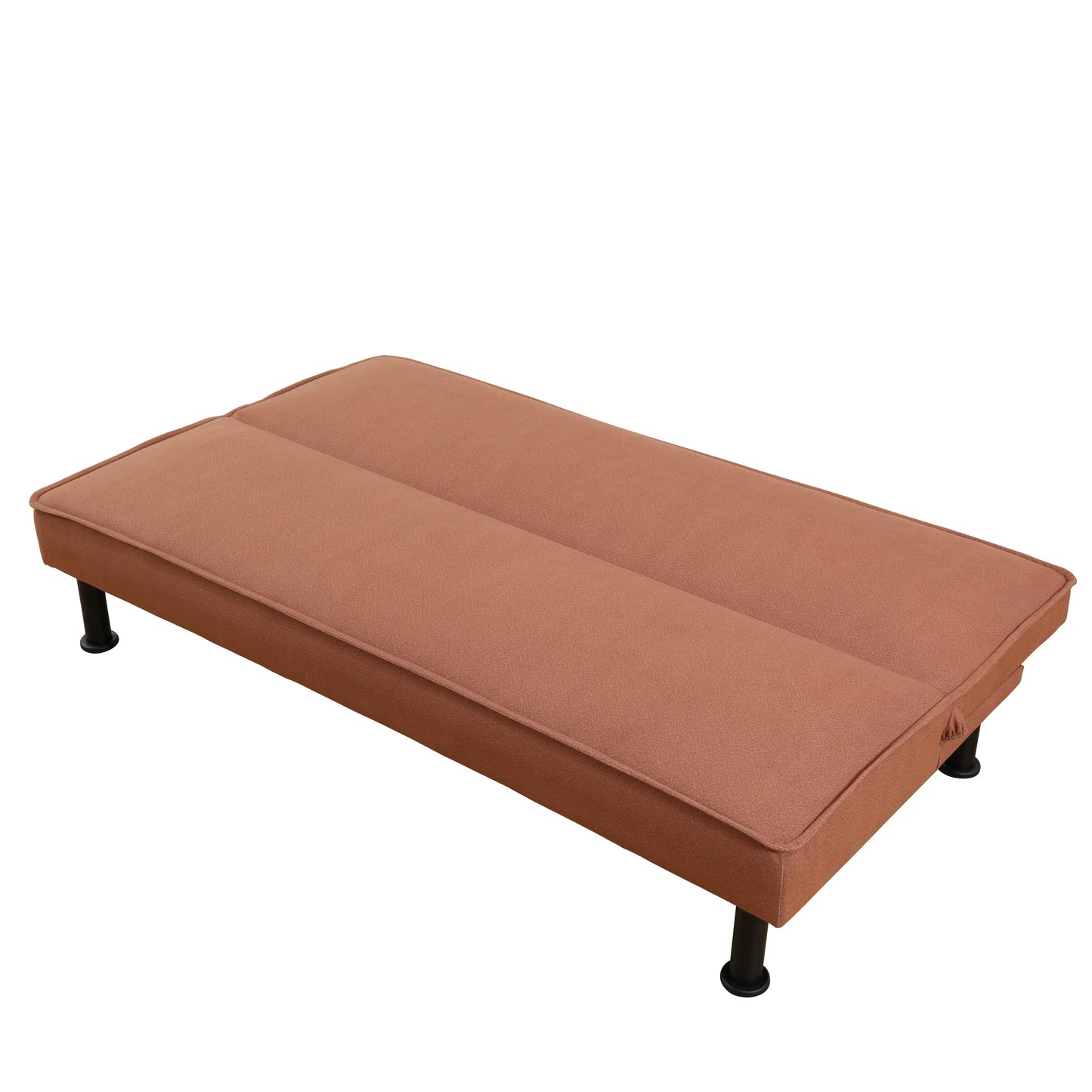 Ainehome Light Brown Flannel Convertible Sofabed