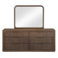 Leanna - Mirror - Brown Oak