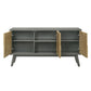 Blayde - Server - Light Gray & Natural