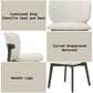 Mallin - Side Chair (Set of 2) - Gray Chenille & Walnut