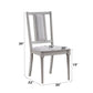 Marta - Side Chair (Set of 2) - Beige Linen & Natural