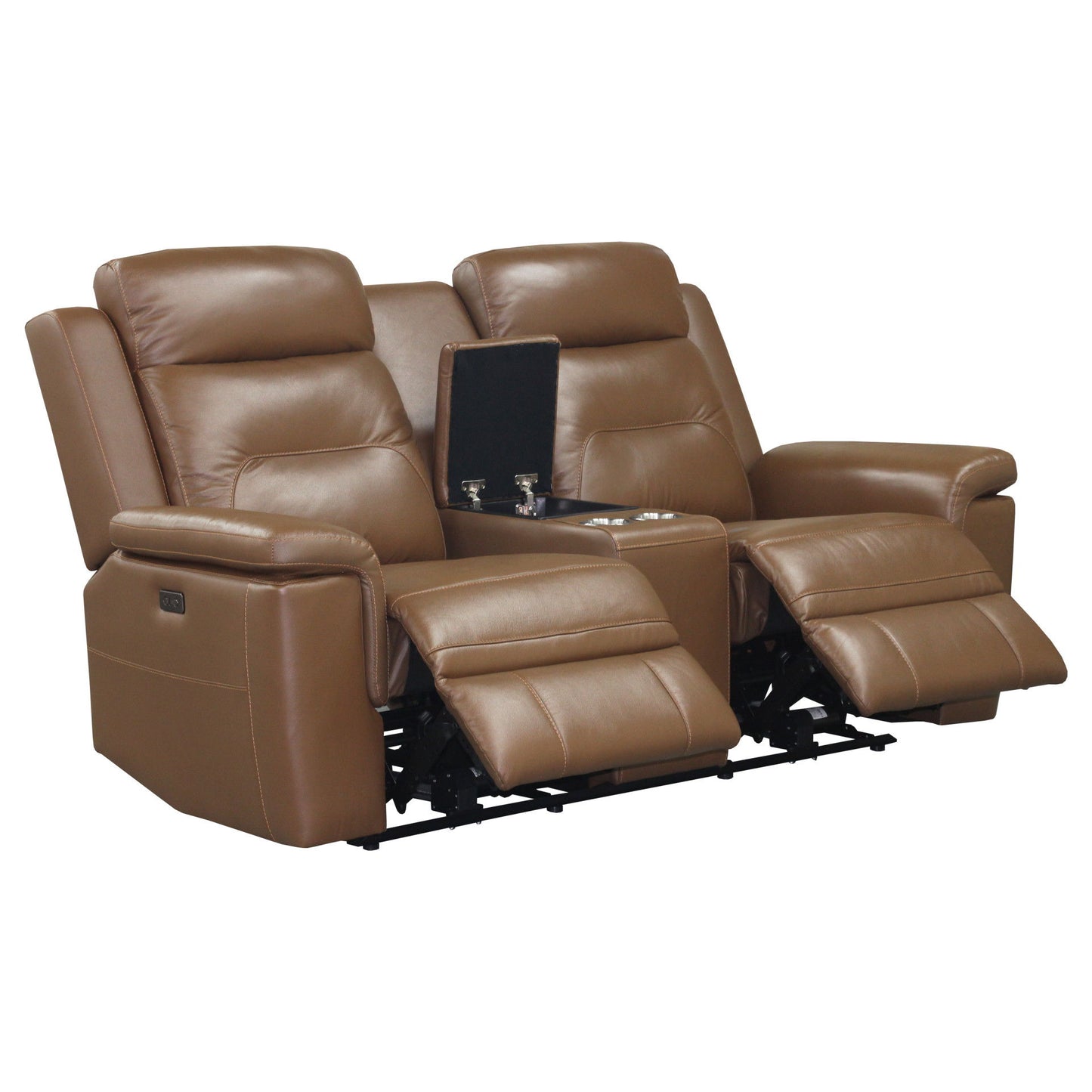 Keldon - Reclining Console Loveseat