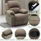 Ainehome Cinema 3-Piece Peanut Color Textured Reclining Sofa Set
