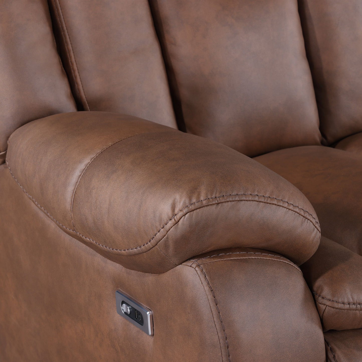Morello - Reclining Console Loveseat