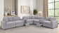 Barista Dark Grey 8-Piece Modular Sectional