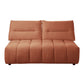 Loanna - Modular - Loveseat - Coral Red Linen