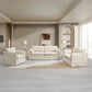 Shane - Loveseat With 2 Pillows - Beige Linen