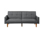 Blue Gray Adjustable Sofa