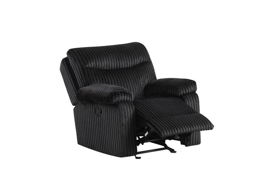 Bravo black power rocker recliner chair