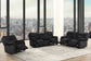 Bravo black recliner chair alternate view