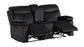 Bravo Black Skinny Corduroy Power Reclining Loveseat