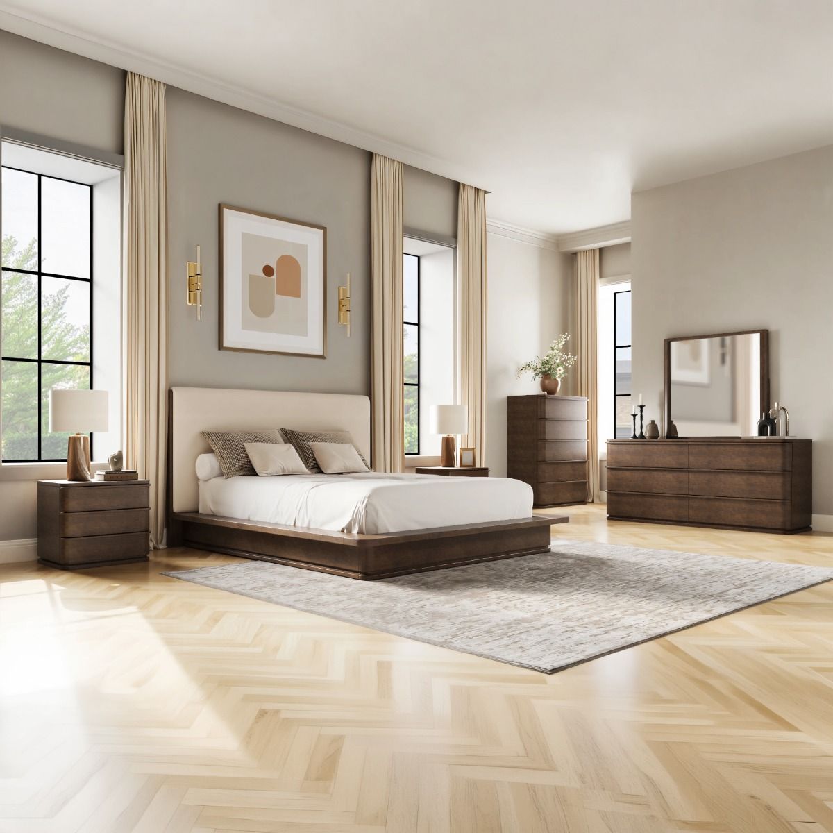 Zoey - Dresser - Brown Oak