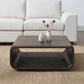 Lanza - Coffee Table - Dark Walnut