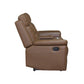 Keldon - Reclining Console Loveseat