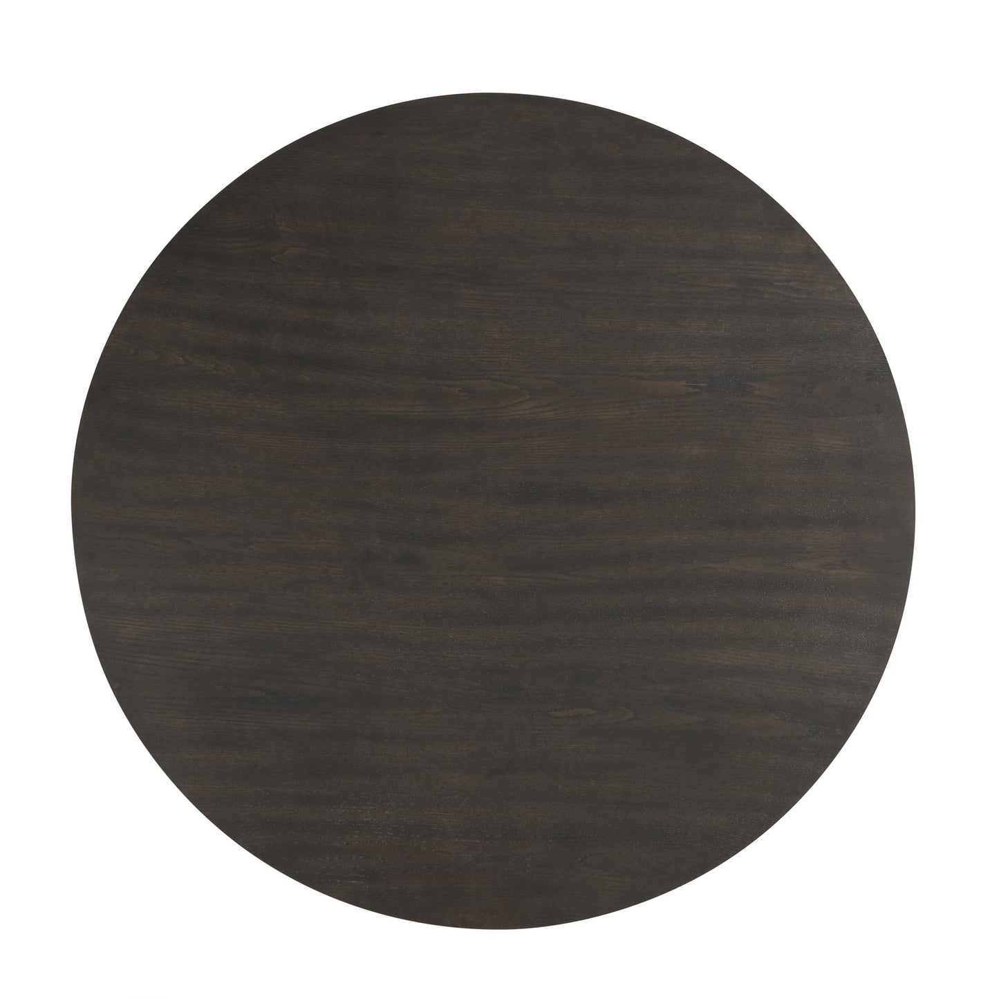 Plateau - 54" Round Dining Table - Top & Base - Rustic Espresso