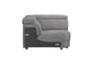 Alwin - Modular Wedge - Dark Gray Fabric