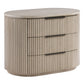 Leanna - Nightstand With USB Port - Light Oak