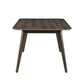 Rex - 60" Counter Height Table - Walnut Brown