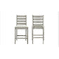 Pascal - Ladderback Counter Chair (Set of 2)