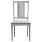 Marta - Side Chair (Set of 2) - Beige Linen & Natural