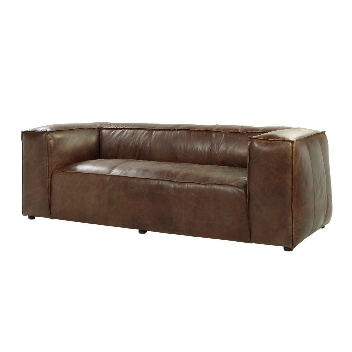 Brancaster - Sofa - Retro Brown Top Grain Leather