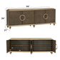 Ashtin - Console Cabinet - Brown
