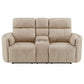 Elison - Motion Loveseat With Console & Storage