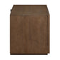 Leanna - Nightstand With Wood Top - Brown Oak